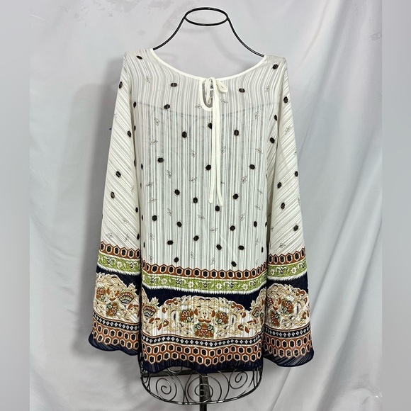 Coco Cabana floral printed poncho size M - Picture 1 of 8